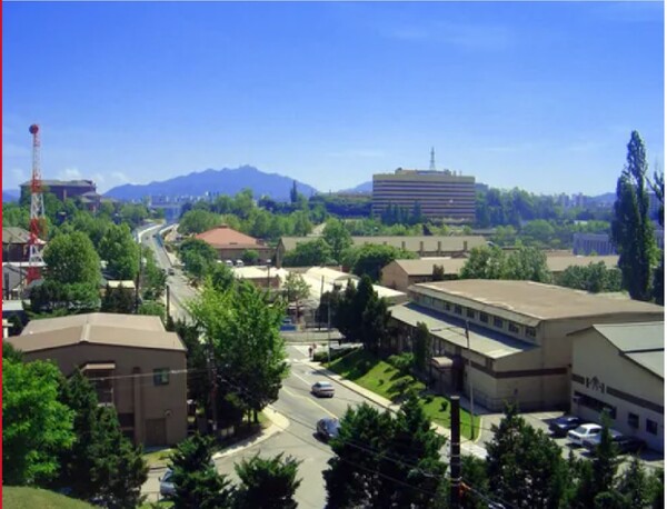 서울 용산 미군기지 일대.    나무위키