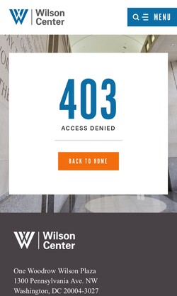 미국 법무부가 수미 테리 기소 사실을 공표한 지난 17일 그가 일했던 워싱턴의 싱크탱크 윌슨센터 누리집 접속이 안 됐다. 이번 사건은 미국 사회에도 큰 충격이다.  2024.7.17. 시민언론 민들레 