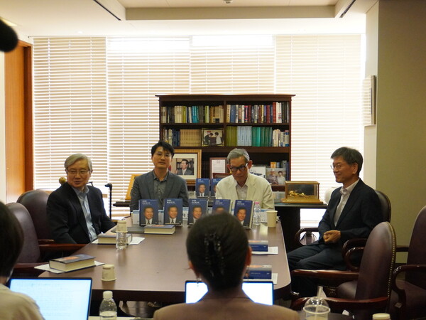 '김대중 육성 회고록' 출간 간담회. 