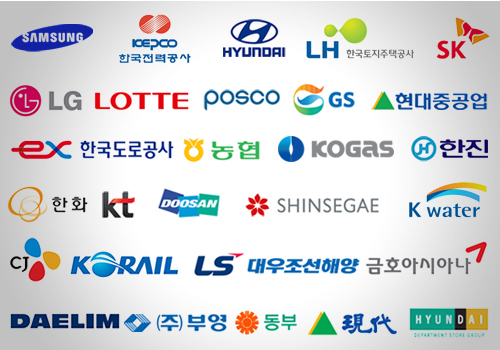  대기업집단 로고. 연합뉴스