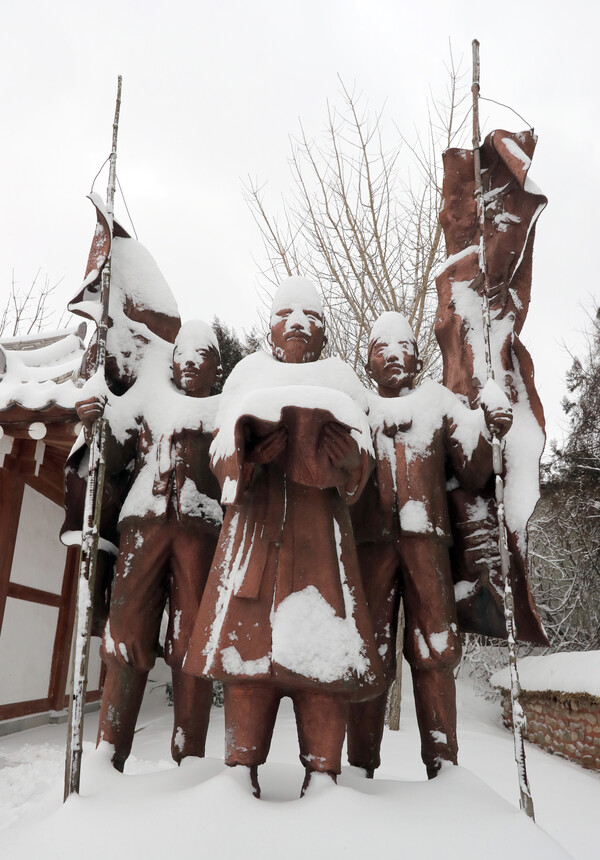 녹두장군 전봉준은 1894년 말 전북 순창군 피노리에 피신해 있다가 옛 부하인 김경천의 밀고로 붙잡혔다. 현재 이곳에는 '녹두장군 전봉준관'이 들어서 있다. 2017.1.28. 연합뉴스