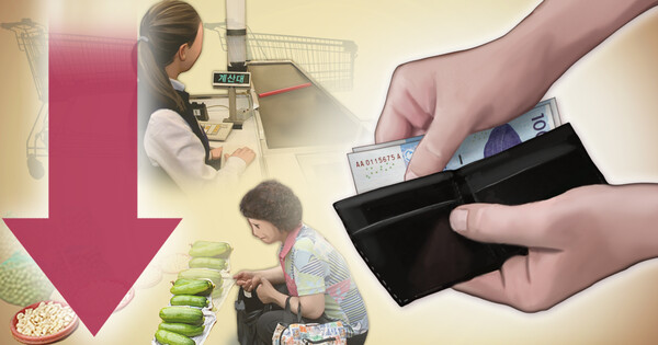 소비심리 하락 (PG)