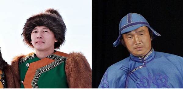 국정원이 북한군이 한국인과 외모가 비슷한 시베리아 아쿠티야, 브라티야 공화국 군대로 위장했다면서 첨부한 사진. 왼쪽이 북부 시베리아 거주 튀르크계 아쿠티야 주민이고, 오른쪽은 동부 시베리아에 사는 몽골계 부라티야 공화국 주민의 모습이다. 2024.10.18. [국정원 보도자료] 시민언론 민들레 