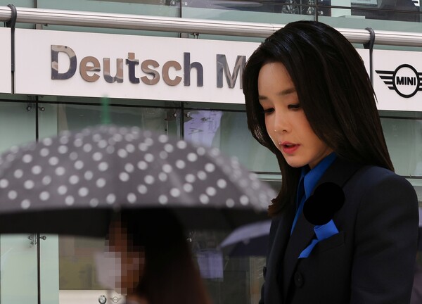 대통령 부인 김건희 씨. 그래픽=시민언론 민들레