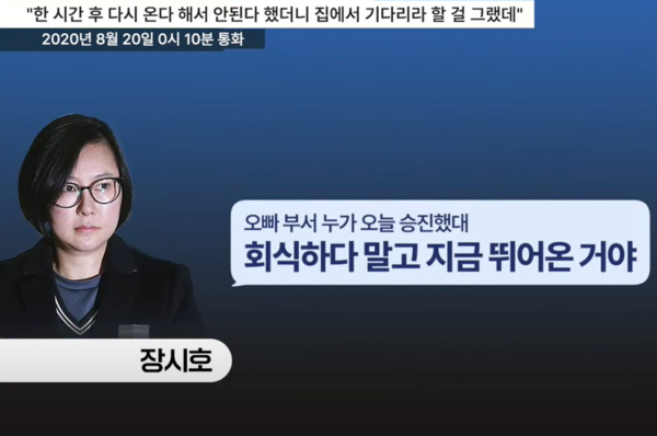 시민언론 뉴탐사가 보도한 '장시호 녹취록' 관련 영상 중 갈무리