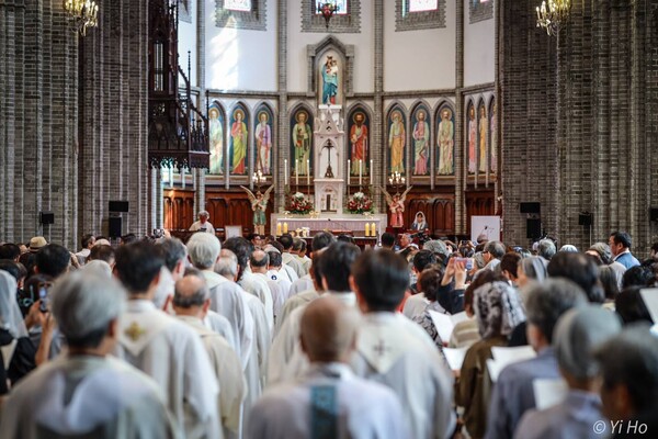 천주교정의구현전국사제단 창립 50주년 기념 미사. 2024.9.23. 이호 작가