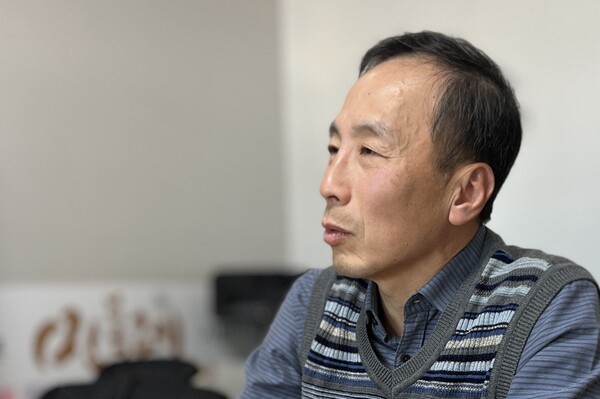 류혁 전 법무부 감찰관이 12일 시민언론 민들레 사무실에서 인터뷰를 하고 있다. 2024.12.12. 권력감시 탐사보도그룹 워치독