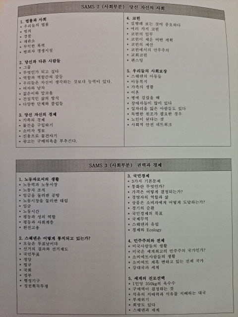 스웨덴 기초학교 9학년 시민성 교과서는 노동자 정체성과 양성 평등, 완전 고용 등 현실적인 문제를 중심으로 학습하며 시민 역량을 기르는 게 특징이다. 민주화운동기념사업회 발간 '주요 외국학교 시민교육 내용 연구' 80쪽. 하성환 시민기자 촬영