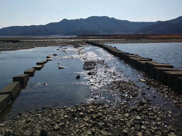 어촌체험·휴양마을사업자 지정을 준비하는율티마을의 갯벌체험장