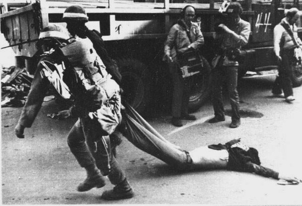 광주민주화운동 당시 벌어진 국가폭력의 참상. 연합뉴스 자료사진