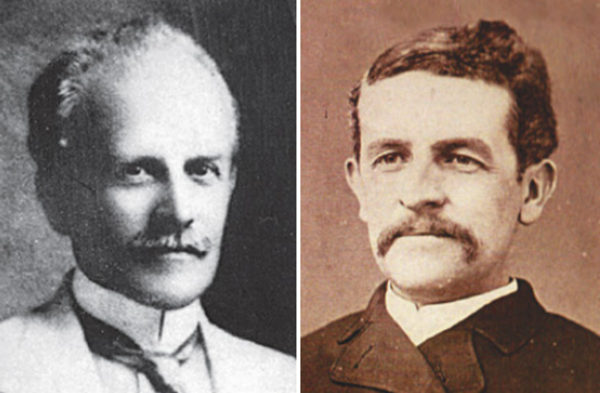 한국 개신교 선교의 선구자인 호러스 그랜트 언더우드(왼쪽)와 헨리 아펜젤러