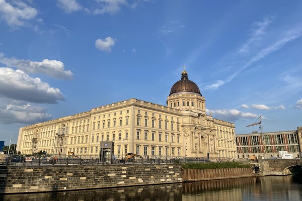 '식민주의 역사 반성'을 기치로 내건 독일 훔볼트포럼이 20일(현지시간) 개관한다. 사진은 훔볼트포럼 전경. 2021.7.20. 연합뉴스
