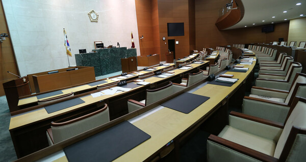 성남시의회.  2013.1.3. 연합뉴스 자료사진