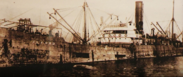 한인 1033명을 태우고 제물포항을 떠나 멕시코에 도착한 영국 선박 일포드호. (한국이민사박물관 제공)