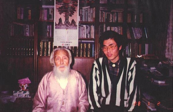 1988년 1월 2일 자택에서 만난 함석헌 선생.