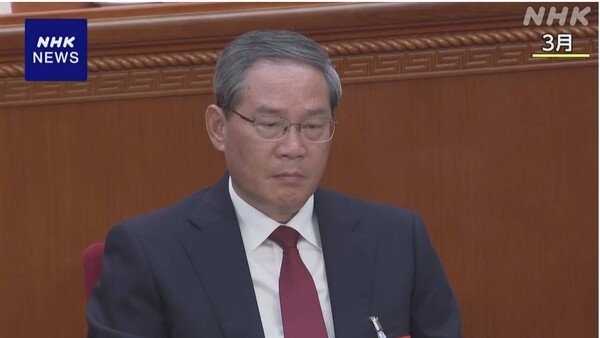 24일부터 인도네시아와 말레이시아를 방문 중인 리창 중국 총리.  NHK 일본경제신문 5월 22일