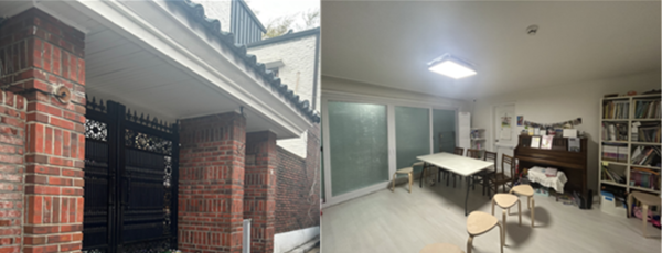 서울시 강북구에 자리한 아동공동생활가정(그룹홈) '도밍고의 집' 내외부.