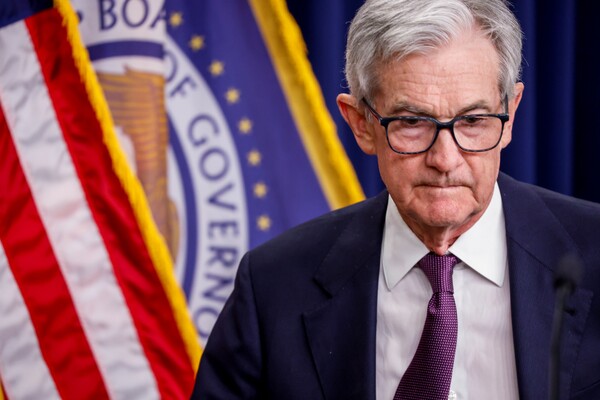 제롬 파월 미국 연방준비제도이사회 의장이 2024년 12월 18일 미국 워싱턴에서 가진 기자회견에서 발언하고 있다. 2024. 12. 19. 연합뉴스