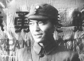 조선의용대 창설 당시의 김원봉 (KBS TV 화면 갈무리)