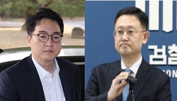 심우정 검찰총장(왼쪽)과 박세현 특별수사본부장. 연합뉴스 자료사진 묶음