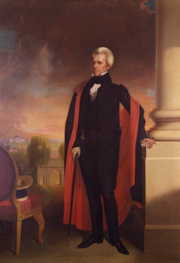 Ralph E. W. Earl, Andrew Jackson (1836-1837), Smithsonian American Art Museum.
