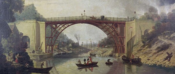 '아이언 브리지' 그림.(English Heritage)