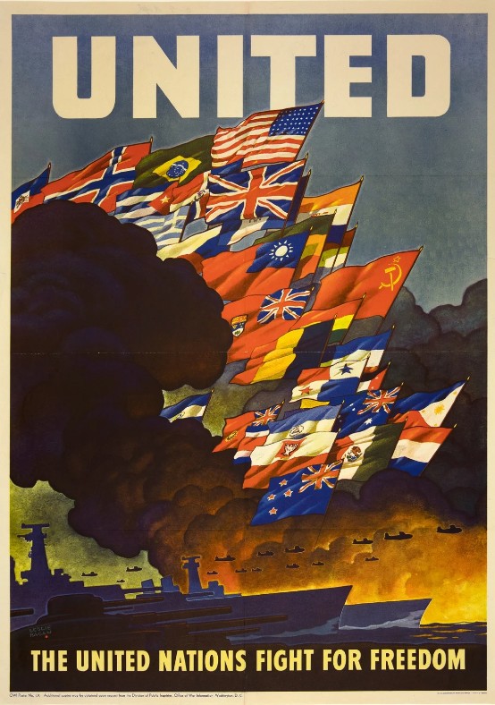 미국과 영국은 제2차 세계 대전 연합국의 흔들리지 않는 중심이었다. 처칠과 루스벨트 정상외교의 결과이기도 하다. (Franklin Delano Roosevelt Presidential Library and Museum)