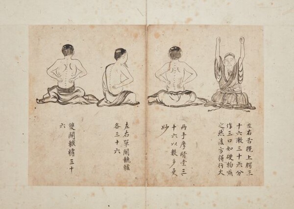 그림5) 퇴계의 활인심방 체조