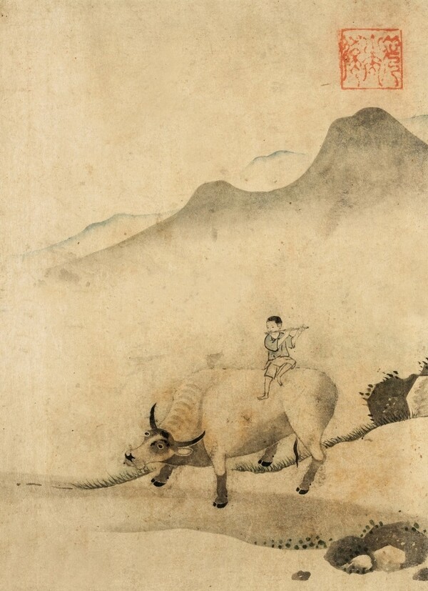'기우취적도(騎牛吹笛圖)'' (개인소장, 연합뉴스)