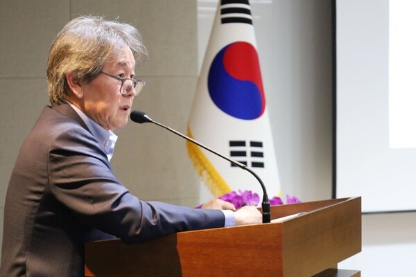 조국혁신당 전 세종시당위원장 김갑년 교수는 9월 1일 중앙당으로 제명당하고 다음날 2일 탈당했다. 조국혁신당 세종시당 블로그 사진 갈무리. 2025.9.11. 이종인 시민기자