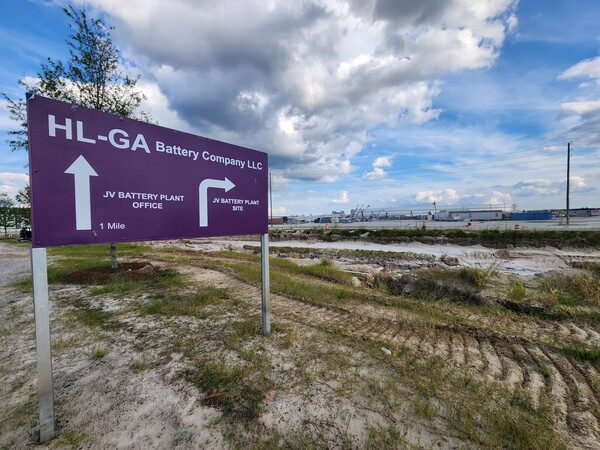 11일(현지시간) 미국 조지아주 브라이언 카운티 엘러벨에 위치한 현대차-LG엔솔 배터리공장 건설 현장. 지난 4일 국토안보부의 불법체류자 단속 후 건설이 전면 중단된 채 텅 비어 있다. 2025.9.12. 연합뉴스