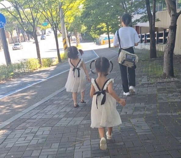 장윤영 시민기자와 딸들