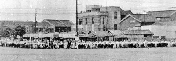 대구시민들의 기아시위 모습. 출처 :진실·화해를위한과거사정리위원회