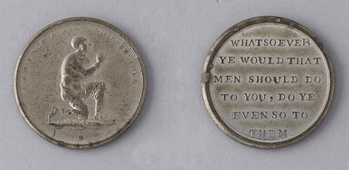 노예무역을 새긴 동전. (heritagecollections)