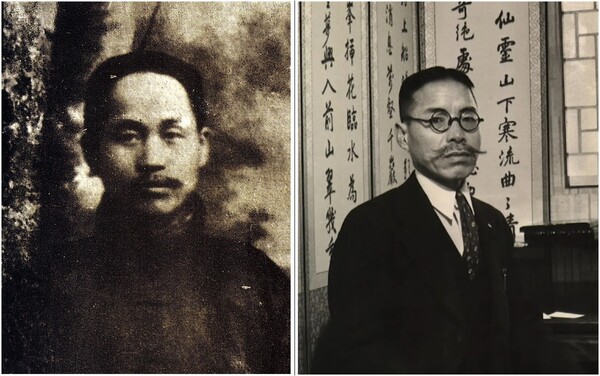 그림6) 단재 신채호(丹齋 申寀浩, 1880~1936)와 민세 안재홍(民世 安在鴻, 1891~1965)