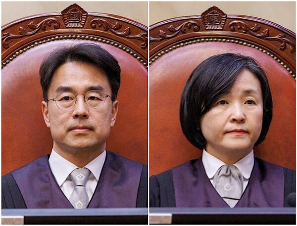 권영준 대법관과 신숙희 대법관. 2025.10.20. 연합뉴스 자료사진
