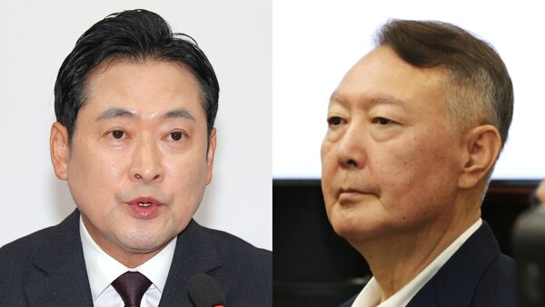 국민의힘 장동혁 대표와 윤석열 전 대통령. 연합뉴스