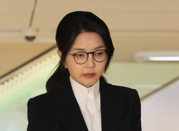 특검 출석한 김건희.연합뉴스 자료사진.