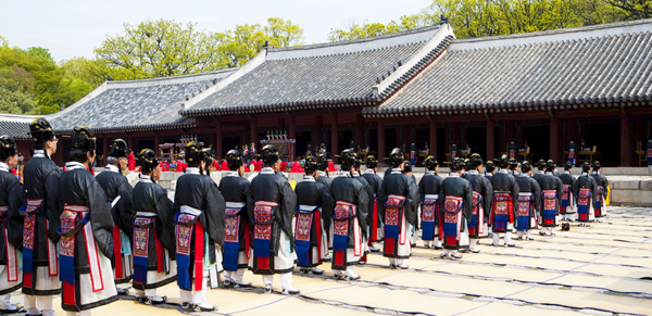 유네스코 인류무형문화유산으로 등재된 종묘제례. (국가유산청)
