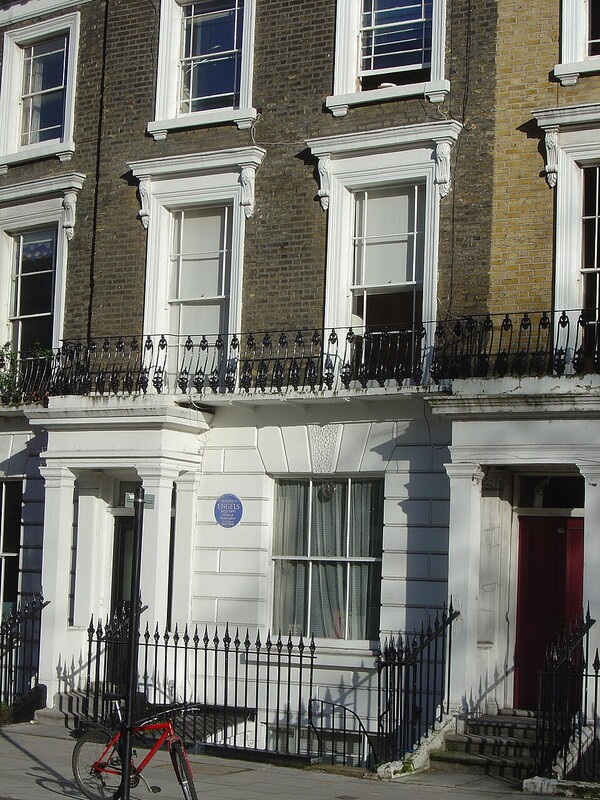 런던 프림로즈 힐에 있는 엥겔스의 집.(위키피디아)