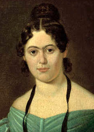 젊은 시절의 제니 폰 베스트팔렌(Jenny von Westphalen)