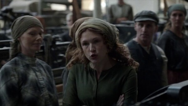 영화 에 등장하는 메리 번스.(The Two Irish Wives of Friedrich Engels | Aidan Beatty)