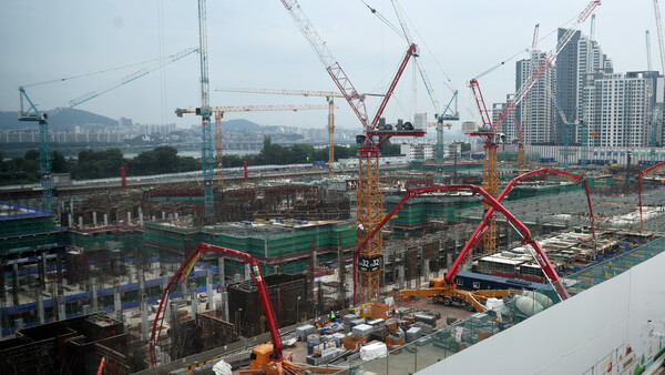 아파트 건설현장. 연합뉴스